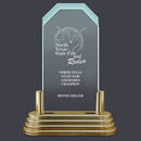 Pop-In<sup>TM</sup> Jade Acrylic Award Trophy w/ Pedestal Base