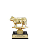 5-1/2" Black Faux Marble Base Award Trophy