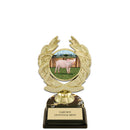 5-1/2" Custom Black Base Award Insert Top Trophy