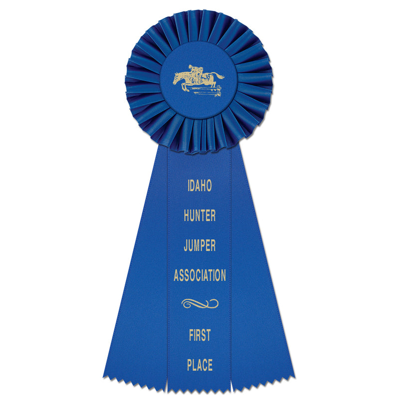 Newport 3 Rosette Award Ribbon