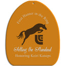 5-1/4" x 6-1/4"  Full Color Wall Plaques - Horse Shoe Shape