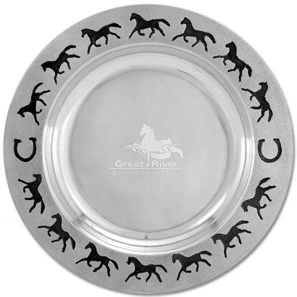 7-1/4" Horse Rim Award Plate
