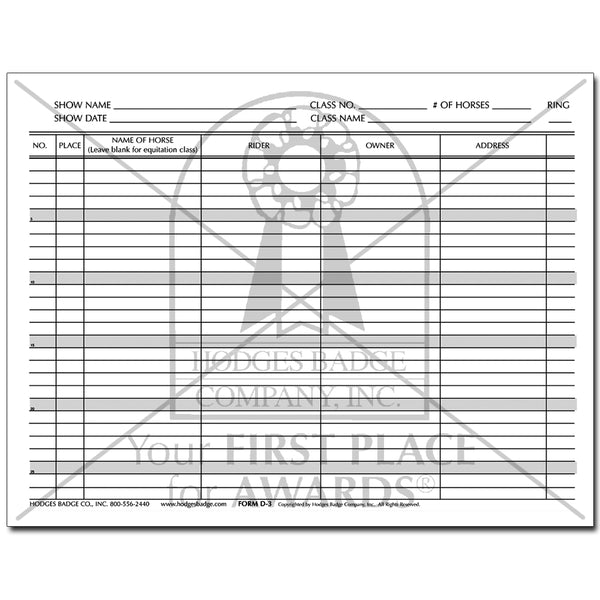 Form D-4
