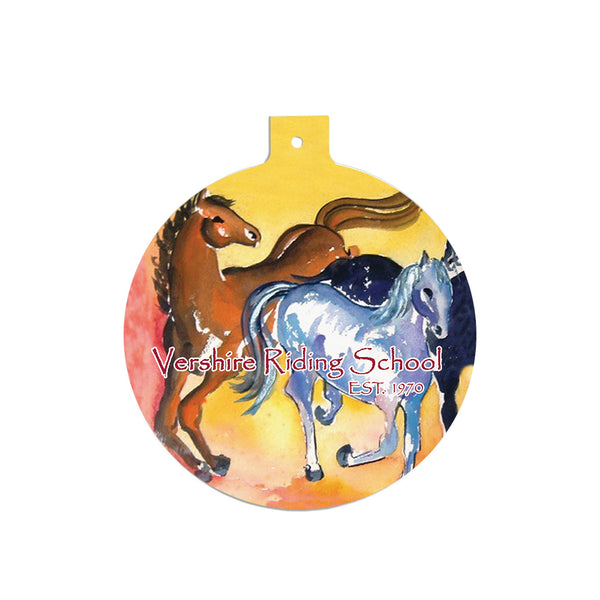 3" Full Color Custom Ornament With Print On Front