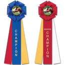 Stock Beauty Rosette Award Ribbon