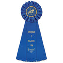 Ideal 3 Rosette Award Ribbon
