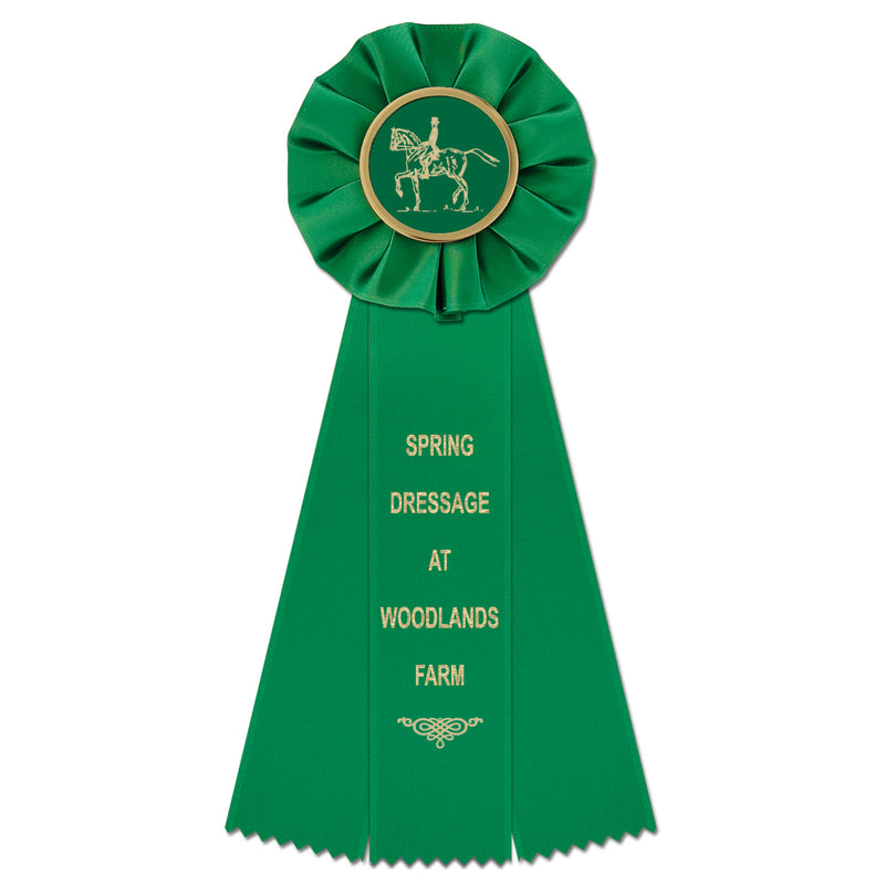 Empire 3 Rosette Award Ribbon