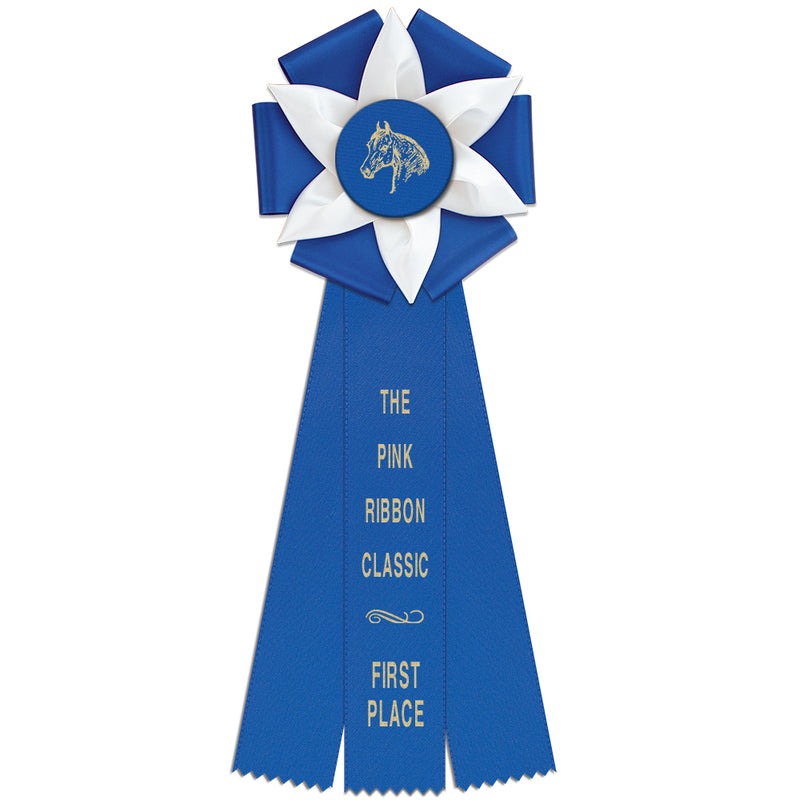 Aylesbury 3 Rosette Award Ribbon