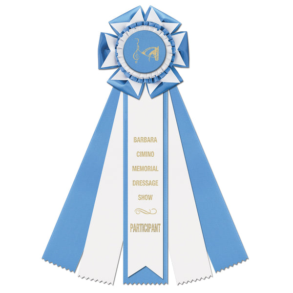 Royston 5 Rosette Award Ribbon