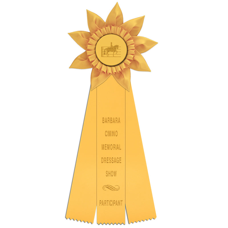 Greenville 3 Rosette Award Ribbon