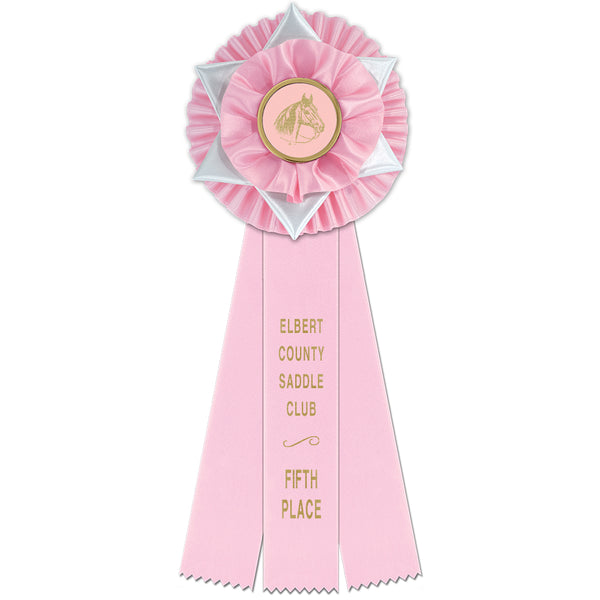 Liverpool 3 Rosette Award Ribbon