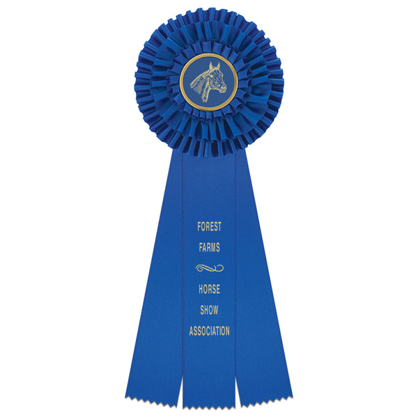 Regent 3 Rosette Award Ribbon