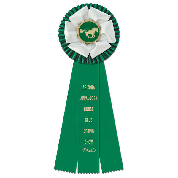 Duke 3 Rosette Award Ribbon