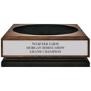 Large Walnut Championship Base