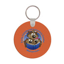 2-1/2" Full Color Round Keychain With Print on Front