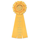 Peerless 3 Rosette Award Ribbon