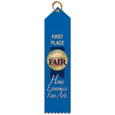 2" x 8"  Custom Multicolor Point Top Award Ribbon