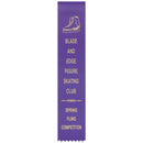 2" x 10" Custom Hemmed Top Award Ribbon