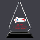 6-1/4" Custom Full Color Arrowhead Acrylic Award