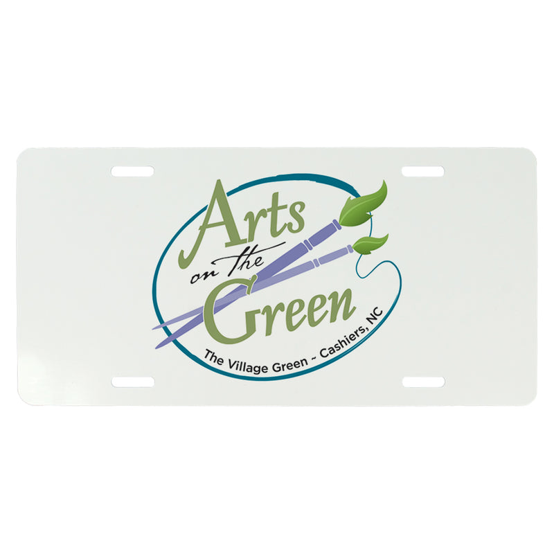 11" x 5-7/8" Custom Full Color License Plate