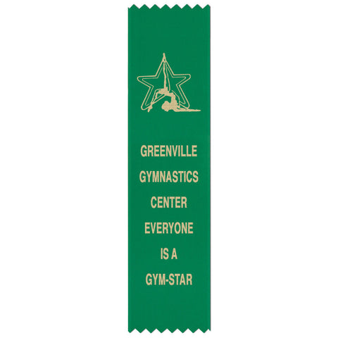 2" x 8" Custom Pinked Top Award Ribbon-Sample Don't Place Order