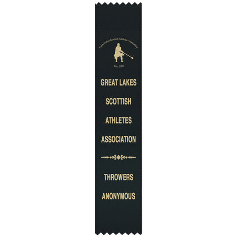 2" x 10" Custom Pinked Top Award Ribbon-Sample Don't Place Order