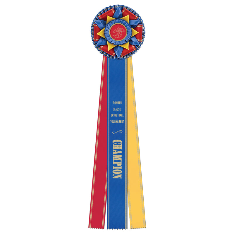 Kennet 3 Rosette Award Ribbon