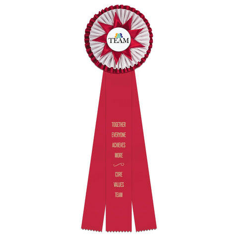 Chatham 3 Rosette Award Ribbon