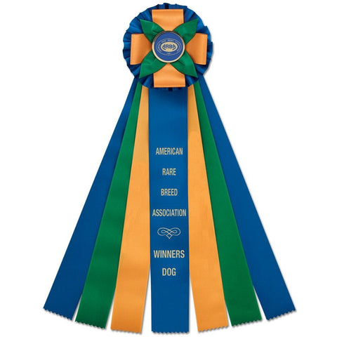 Birkdale 7 Rosette Award Ribbon