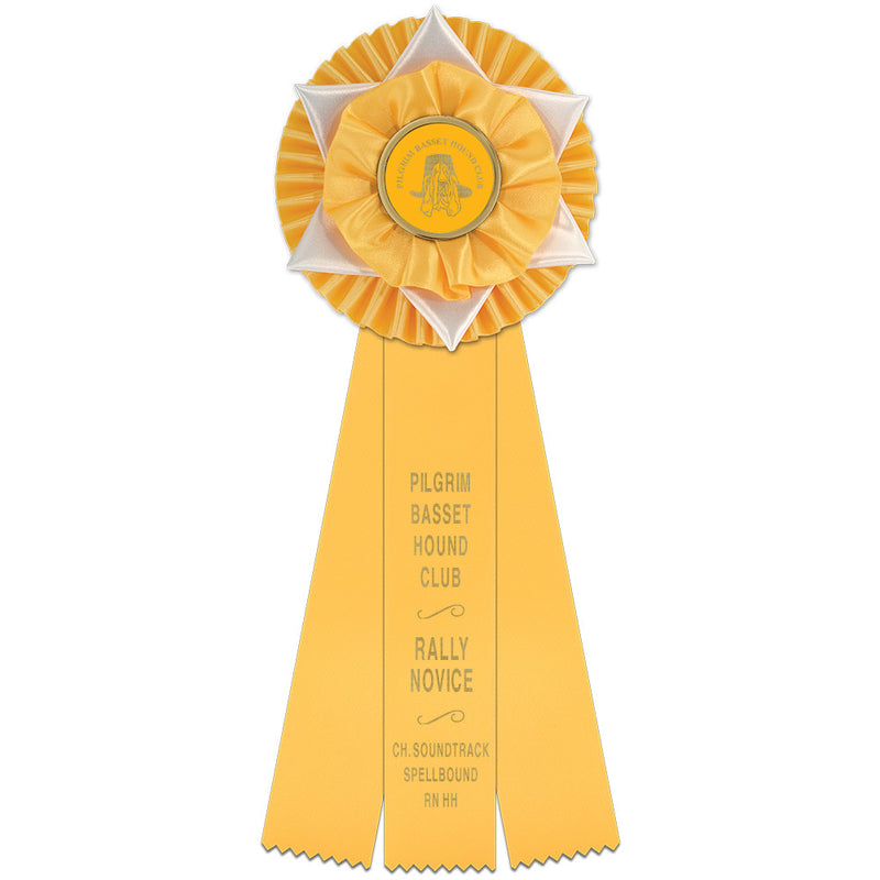 Liverpool 3 Rosette Award Ribbon