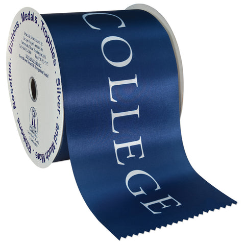 6" X 100 Yards Custom Multicolor Award Ribbon Roll