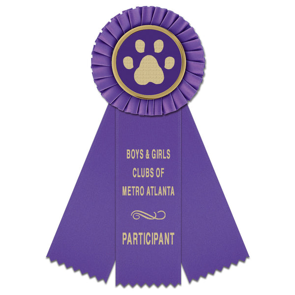 Mere 3 Rosette Award Ribbon