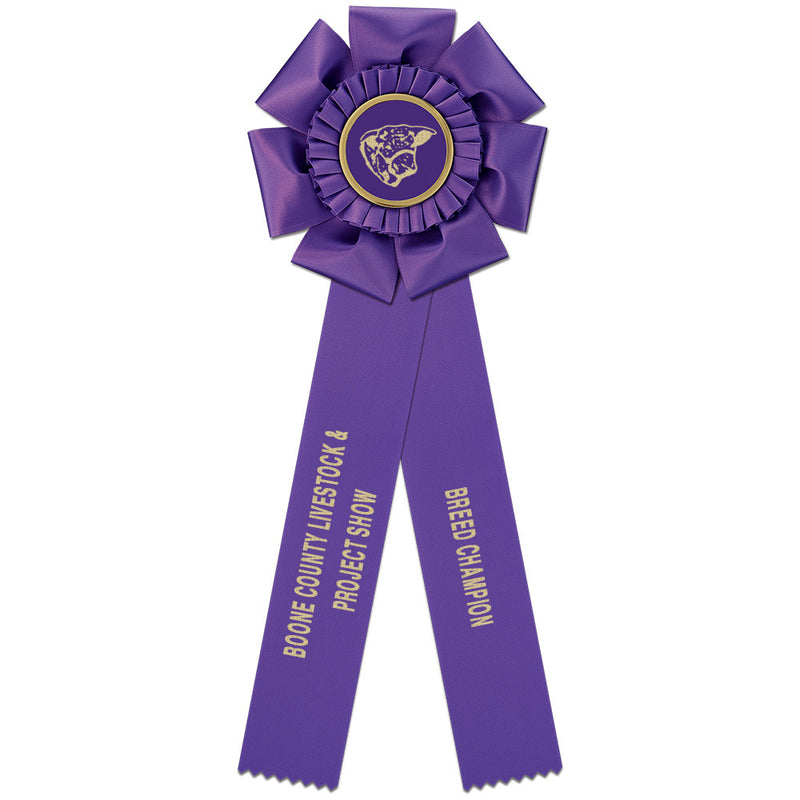 Peerless 2 Rosette Award Ribbon