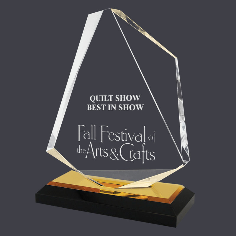 7" Custom Engraved Summit Acrylic Award