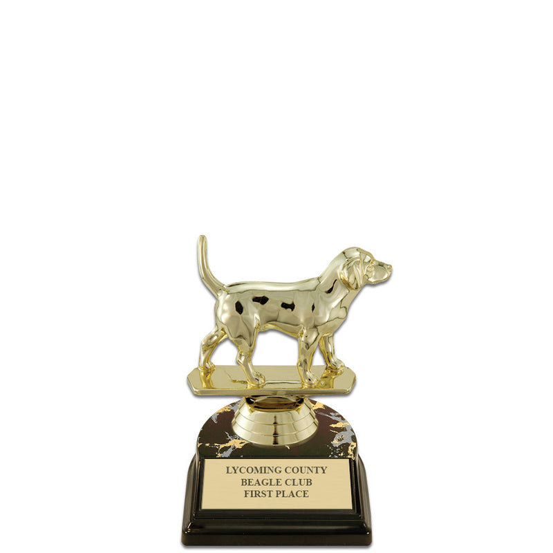 5-1/2" Black Base Award Trophy