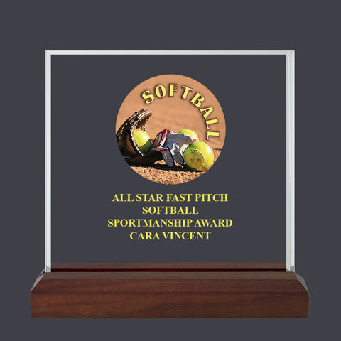 5" x 5" Custom Full Color Square Acrylic Award