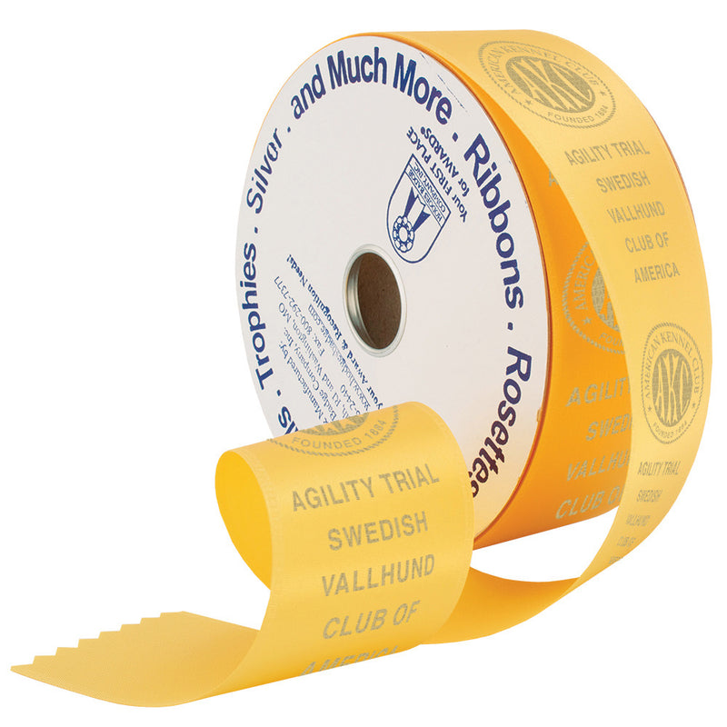 2" X 50 Yards Custom Award Ribbon Roll