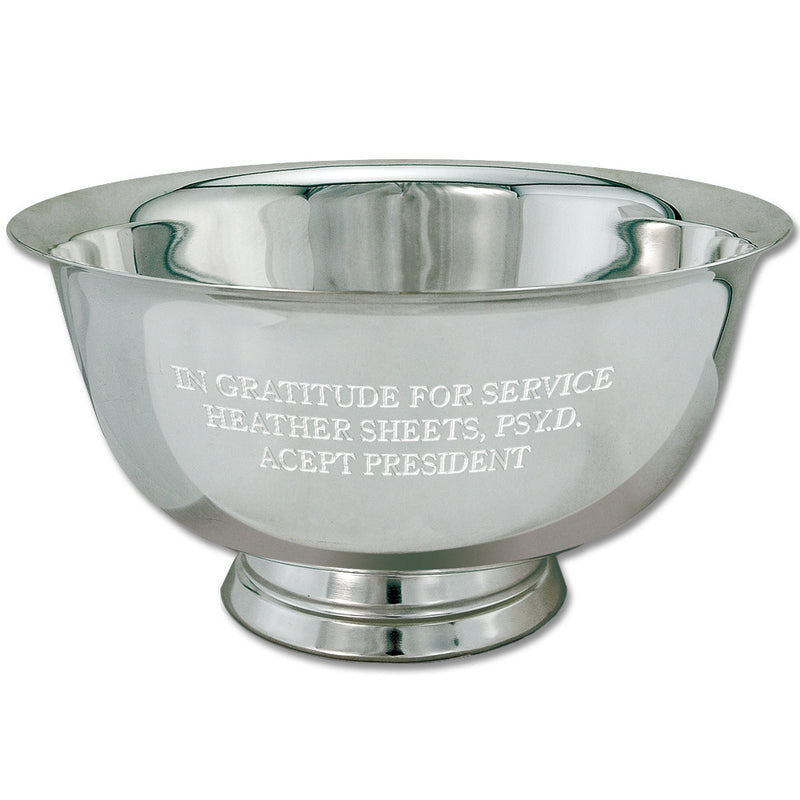 10" Revere Award Bowl