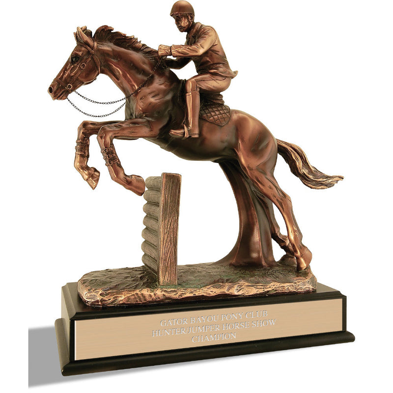 11-1/4" Horse Jumper Award Trophy