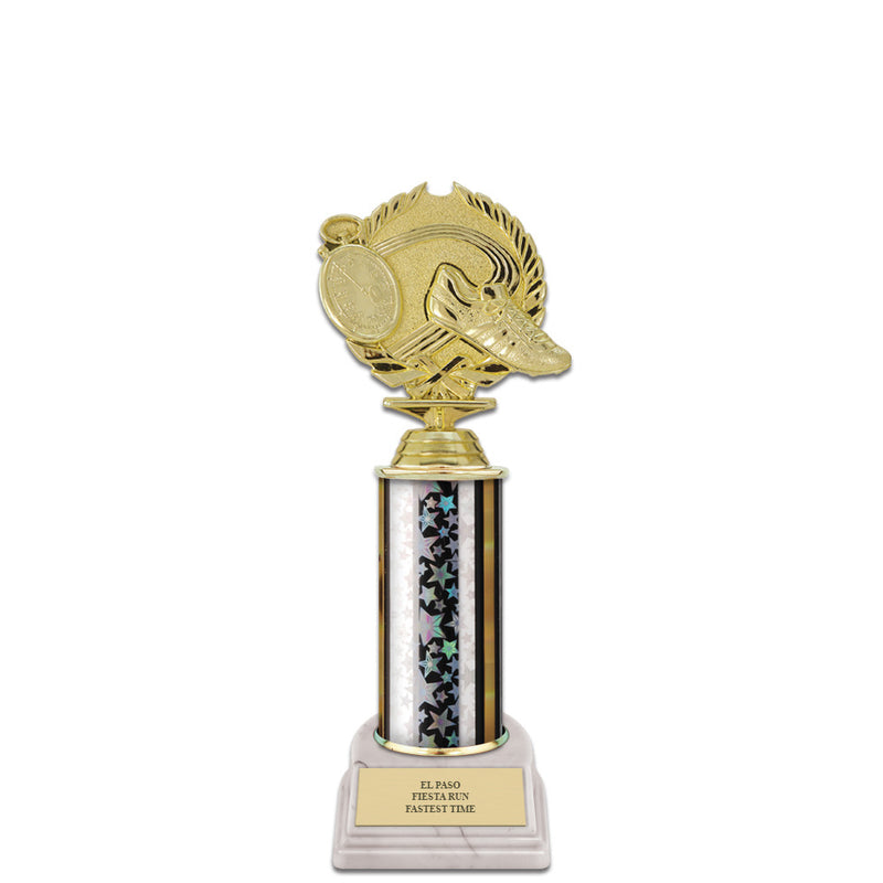 10" White Base Award Trophy