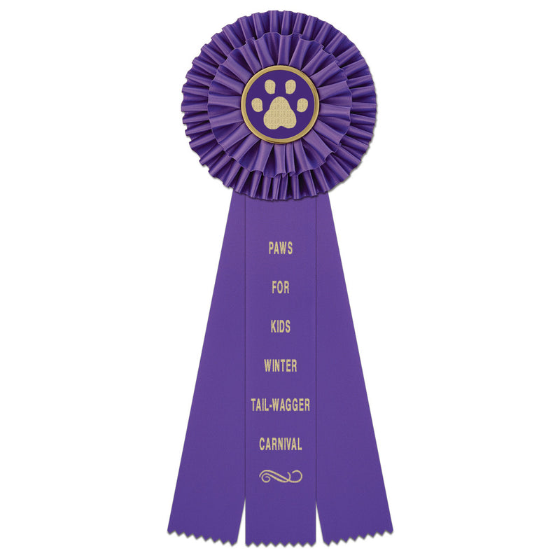 Kerry 3 Rosette Award Ribbon