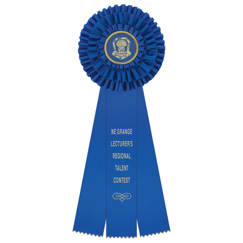 Regent 3 Rosette Award Ribbon