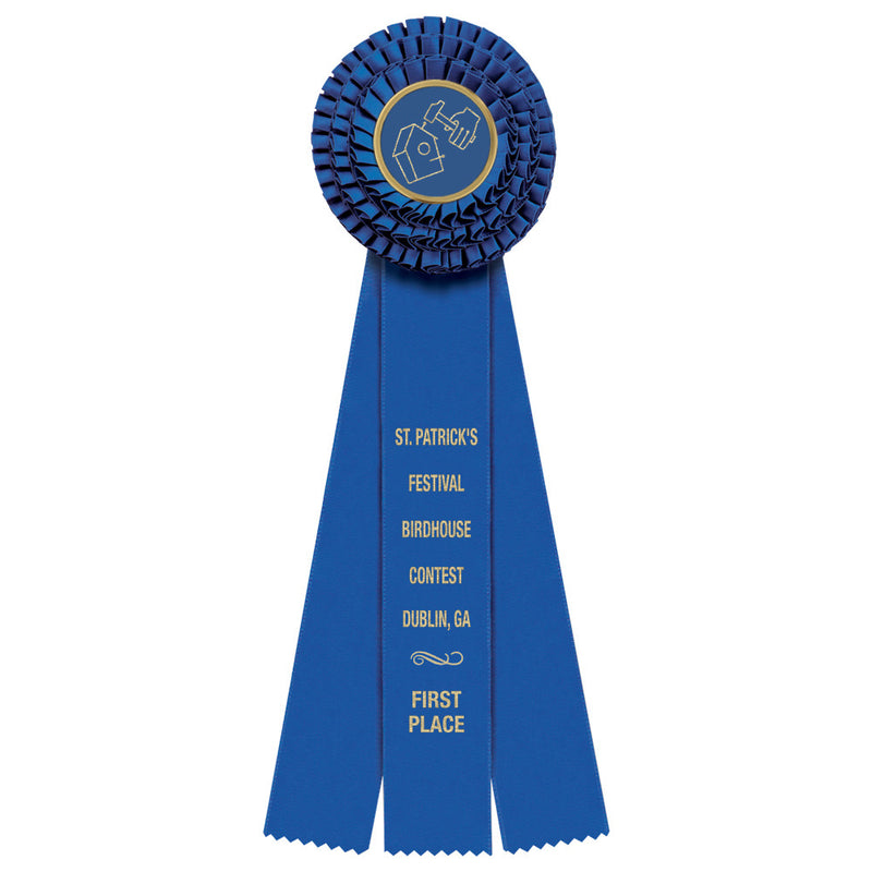 Dover 3 Rosette Award Ribbon