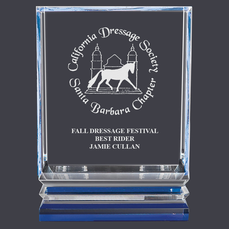 3-1/2" Custom Engraved Acrylic Award