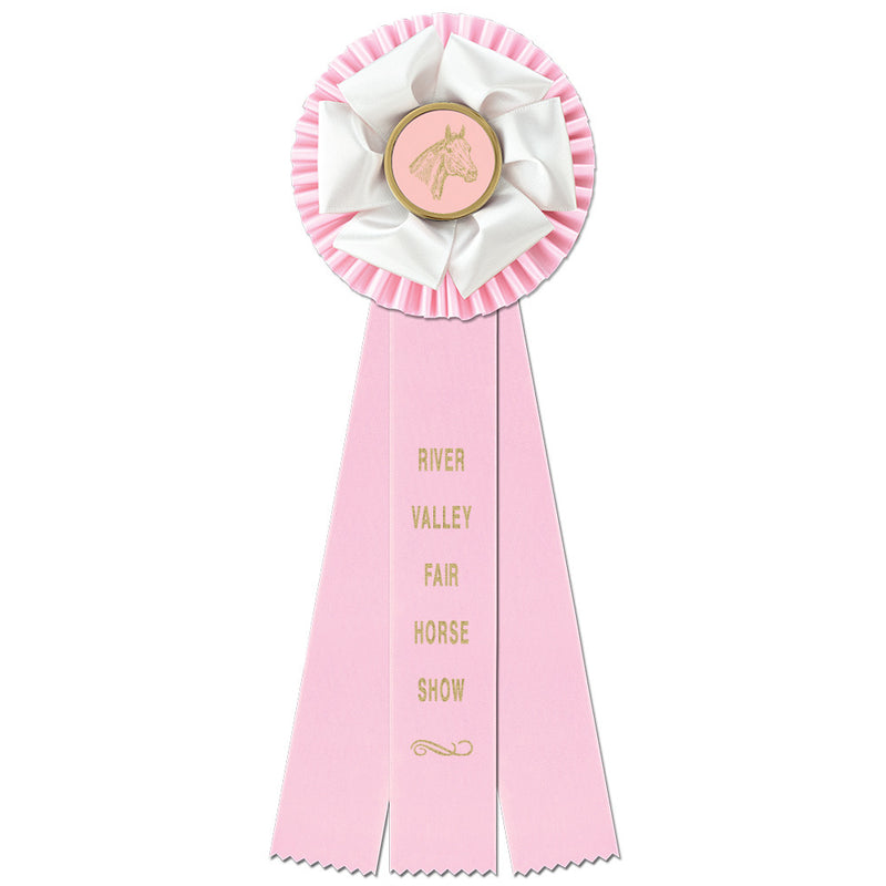 Duke 3 Rosette Award Ribbon