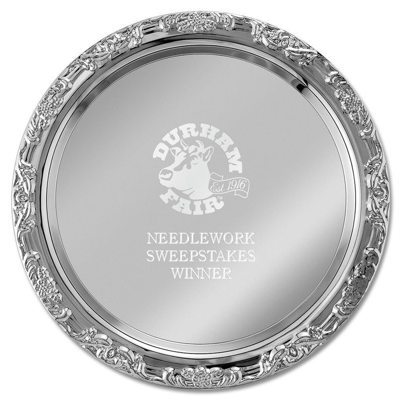 16-1/2" Rose Edge Award Tray