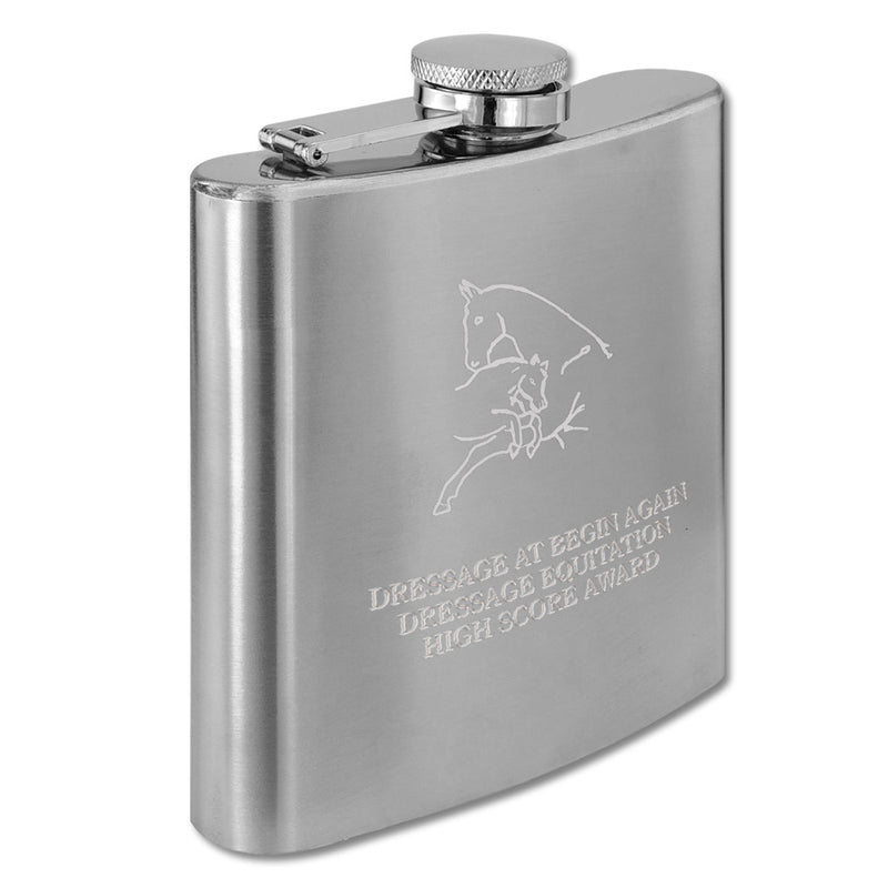 6 oz. Stainless Award Flask