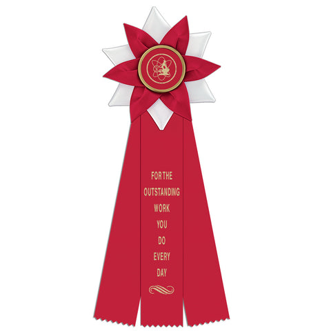 Wales 3 Rosette Award Ribbon