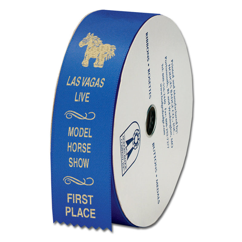 2" X 50 Yards Custom Award Ribbon Roll