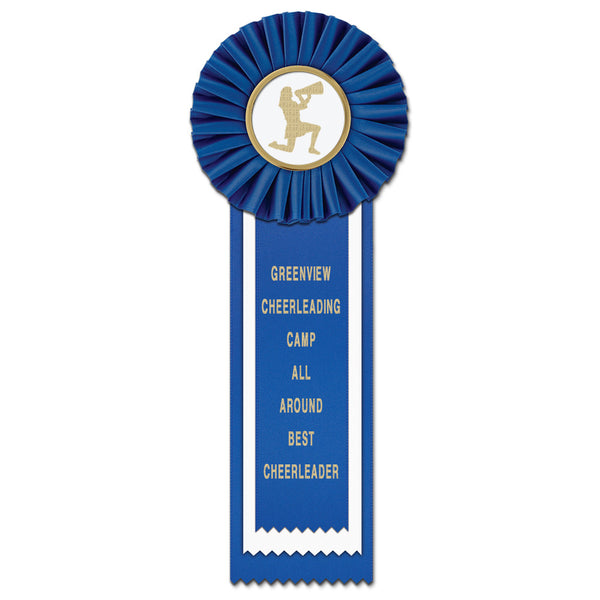 Alton 3 Rosette Award Ribbon